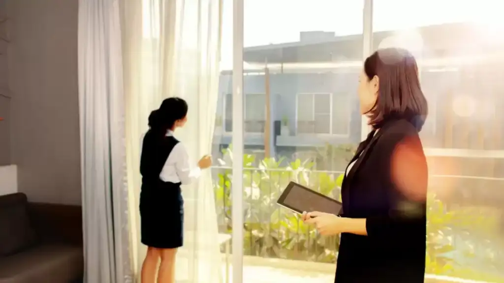 a transfer helper in Singapore adjusting to her employer's home