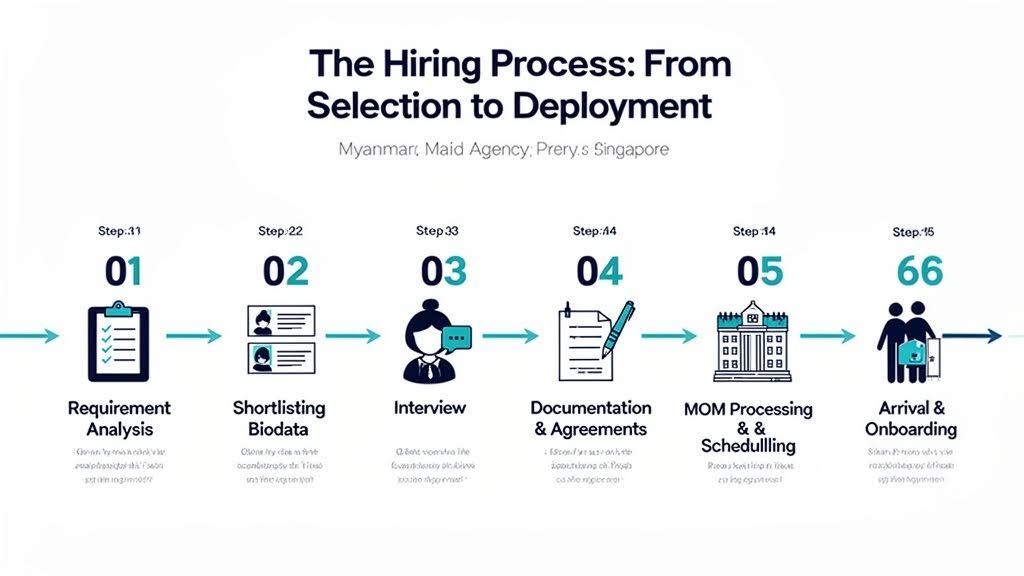 hiring process for myanmar maids in singapore